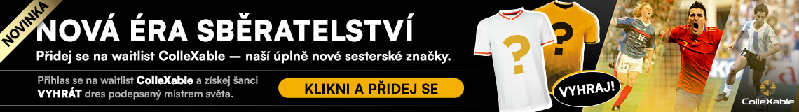 Přihlas se na waitlist ColleXable a získej šanci VYHRÁT dres podepsaný mistrem světa.
