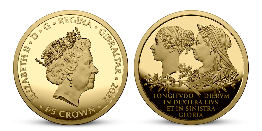 185. výročí královny Viktorie na minci z 1/5 oz ryzího zlata