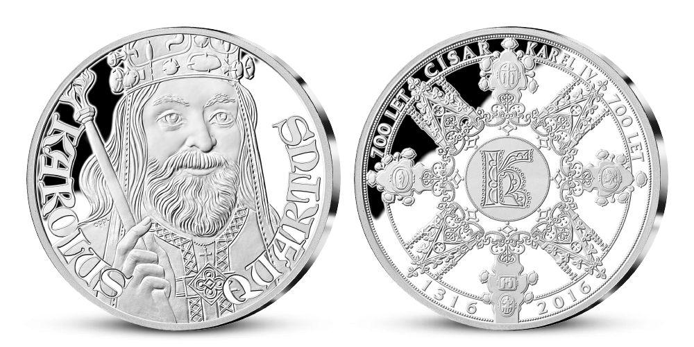 Pamětní medaile 700. výročí narození Karla IV. Pamětní medaile 700. výročí narození Karla IV.