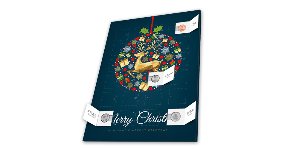 Adventní kalendář - 24 mincí, které Vám zkrátí čekání na Ježíška Adventní kalendář - 24 mincí, které Vám zkrátí čekání na Ježíška