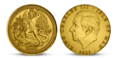 Zlatá mince Angel z ryzího zlata 999/1000 