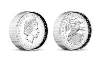 Austrálská stříbrná mince Kookaburra