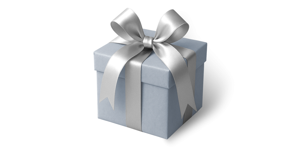 Stříbrný balíček plný překvapení 