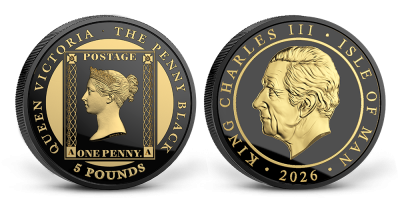 Black Penny královny Viktorie Limitovaná mince z 1 oz ryzího stříbra 