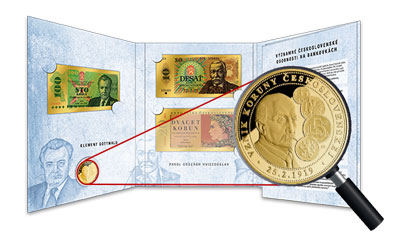 Přidejte ještě větší glanc svému albu - výročí československé měny v ryzím zlatě
