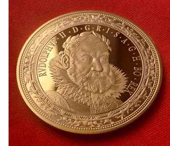 Medaile Rudolf II. - císař, který proměnil Prahu ve zlatý střed Evropy
