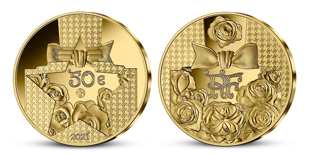 Ikonická mince Dior z 1/4 oz ryzího zlata
