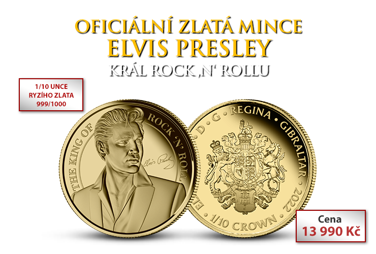 Oficiální mince Elvis Presley™