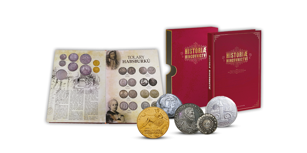 Kniha Historie mincovnictví Kniha Historie mincovnictví