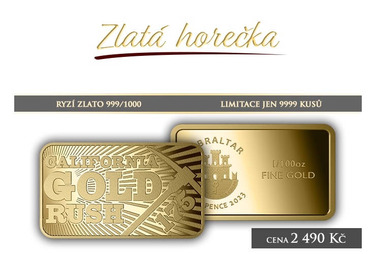 Zlatá mince California -  In Gold We Trust