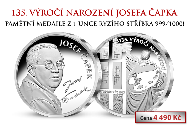 135. výročí narození Josefa Čapka