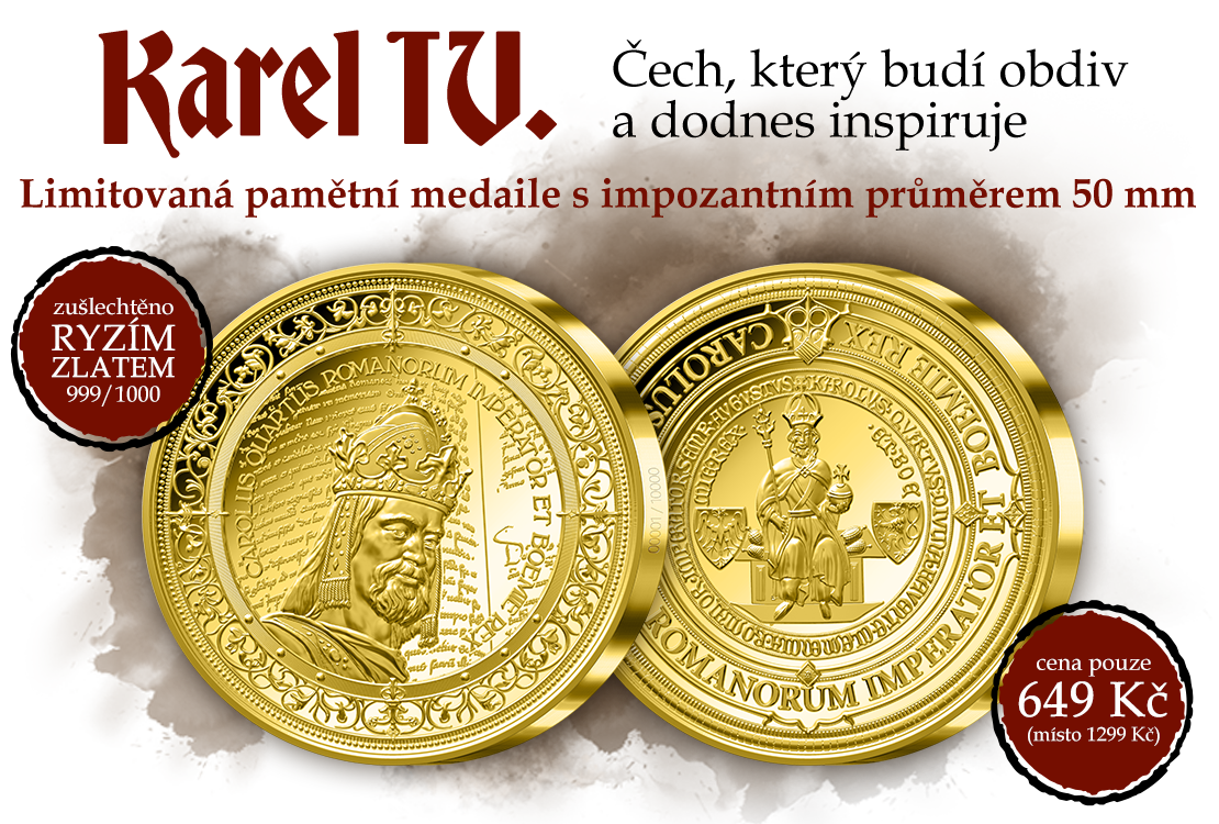 BESTSELLER ROKU -  Největ&scaron;&iacute; Čech zu&scaron;lechtěn&yacute; ryz&iacute;m zlatem 999/1000