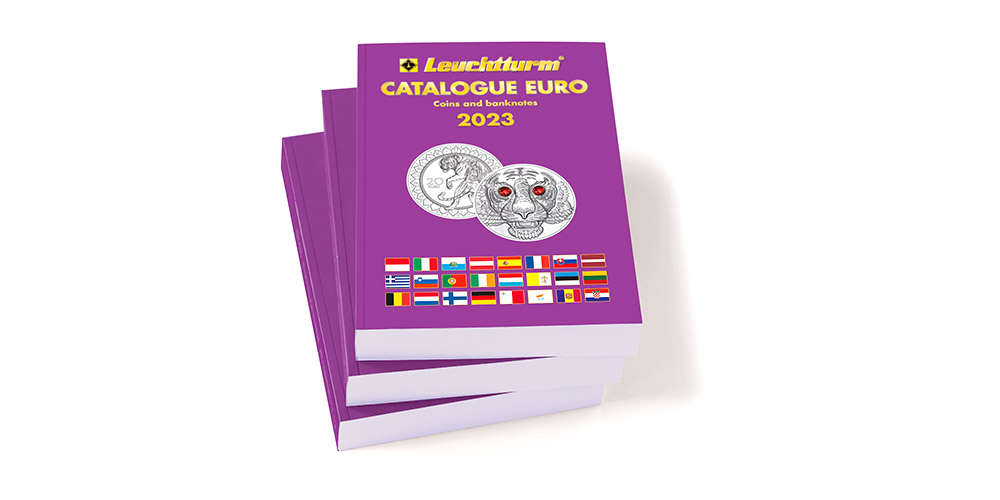 Katalog euro mincí a bankovek 2023 
