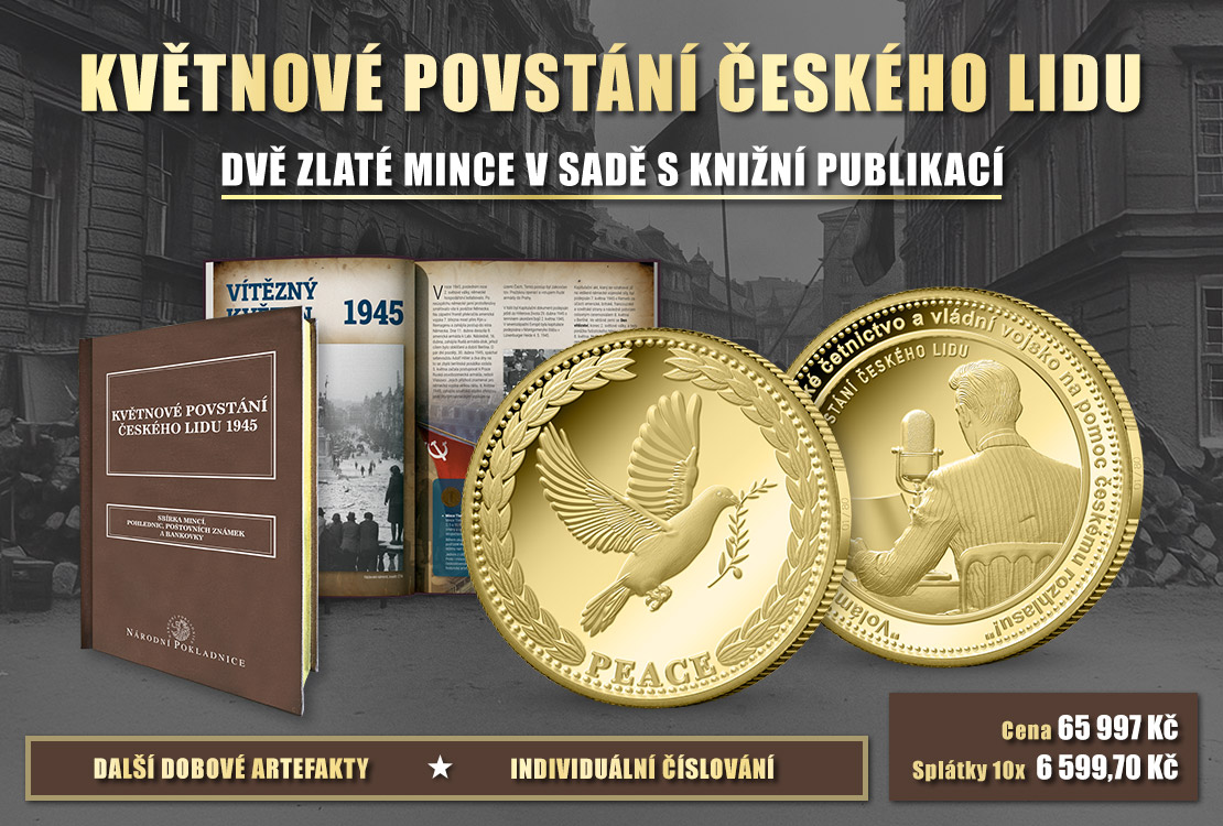Květnové povstání českého lidu ve fotografiích a zlatých mincích