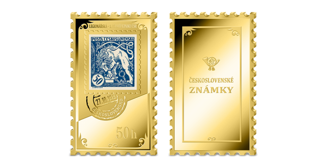 Československé známky - Český lev