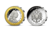 Leopold II. - Dynastie Habsburků na stříbrných pamětních medailích