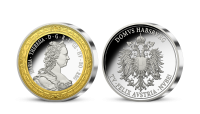 Marie Terezie - Dynastie Habsburků na stříbrných pamětních medailích