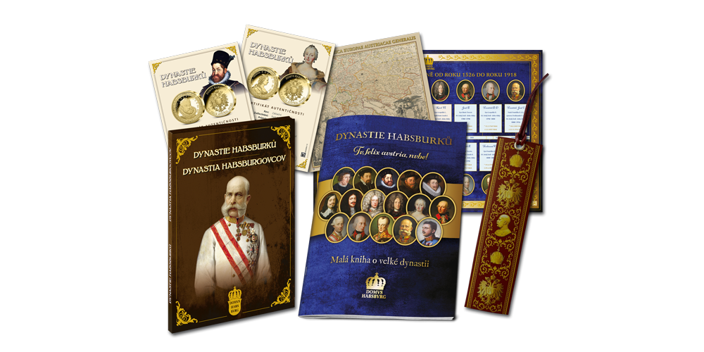 Kolekce: Dynastie Habsburků - bohaté příslušenství