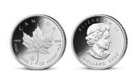 Stříbrná mince Javorový list 2020