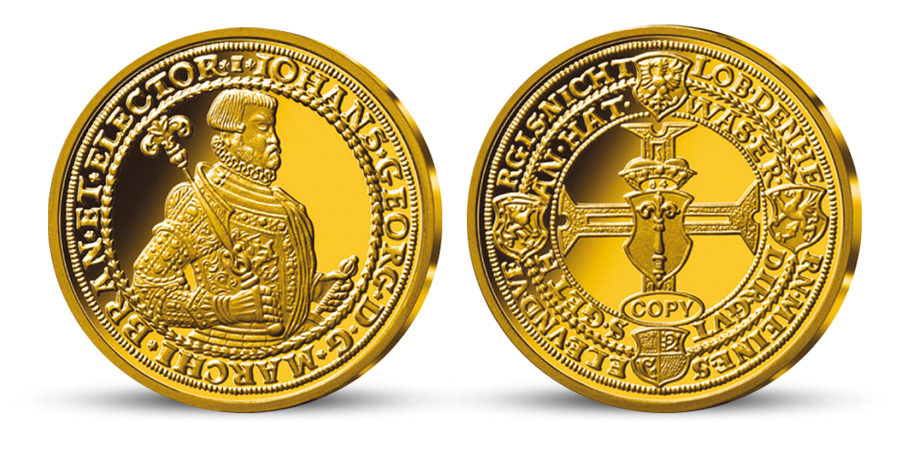 Legendární mince Johann Georg