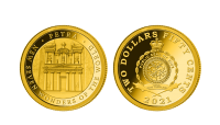   Zlatá mince Petra