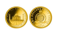   Zlatá mince Tádž Mahal