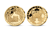 Život Karla IV. na pamětních medailích zušlechtěných ryzím zlatem - Vita Caroli