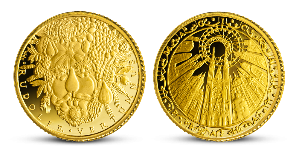 Zlatá pamětní medaile Rudolf II.