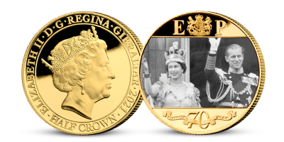 Královna Alžběta II. na minci zušlechtěné ryzím Fairmined zlatem