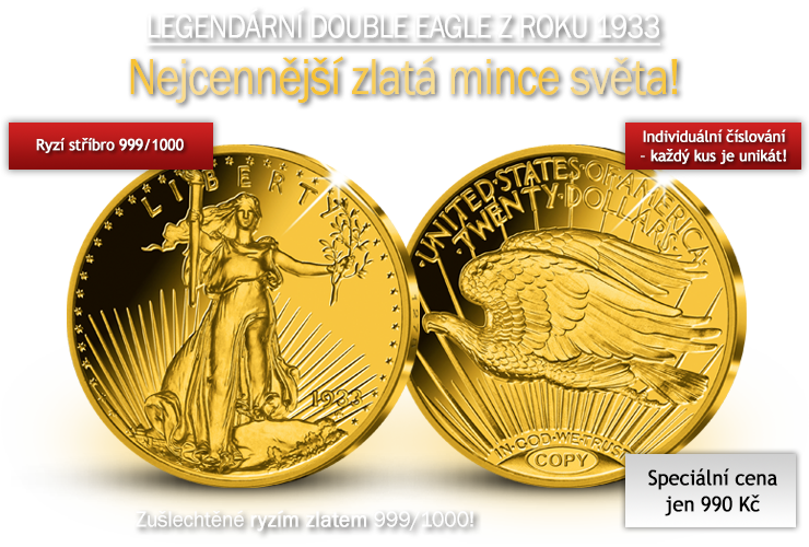Slavná Double Eagle z roku 1933