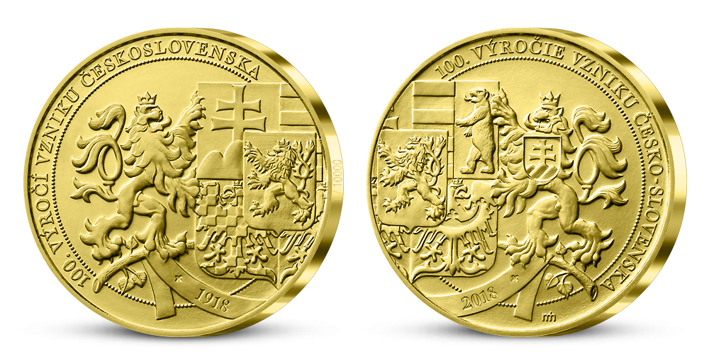 Medaile k 100. výročí založení Československa Medaile k 100. výročí založení Československa