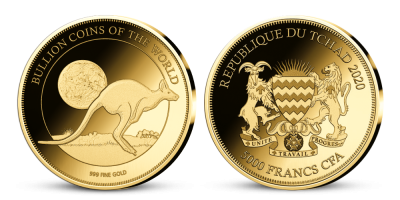 Ryzí zlato dostupné pro každého | Zlatá mince Klokan v akrylové kapsli s Certifikátem autentičnosti