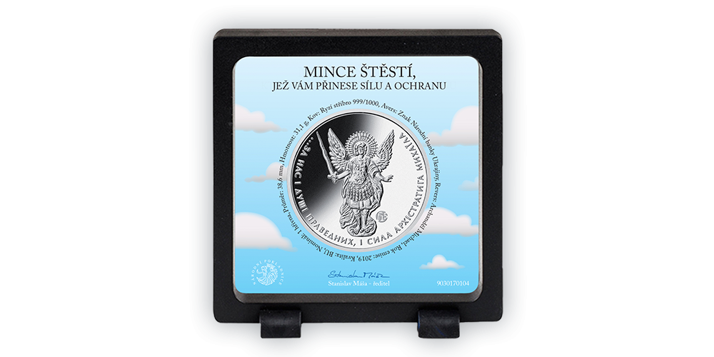 Mince pro štěstí s patronem archandělem Michaelem Mince pro štěstí s patronem archandělem Michaelem