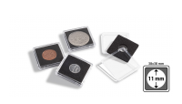 Numismatické kapsle Quadrum Mini 38 x 38 x 6,25 mm pro průměr mince 11 mm 