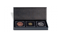Numismatická kazeta AIRBOX Q3 pro tři numismatické kapsle QUADRUM 