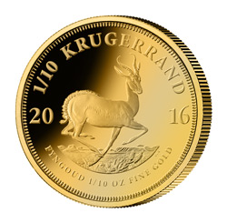 Krugerrand - první zlatá investiční mince na světě