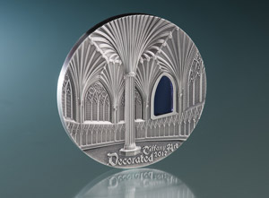 Stříbrná mince Tiffany Art 2017