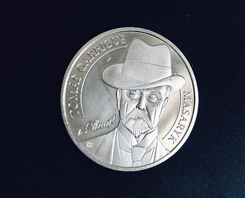 Pamětní medaile T. G. Masaryk zdarma - avers