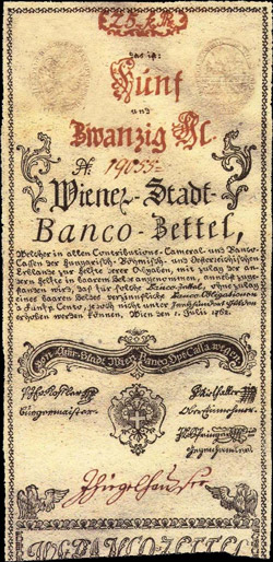 Bankocetle – první bankovky na našem území