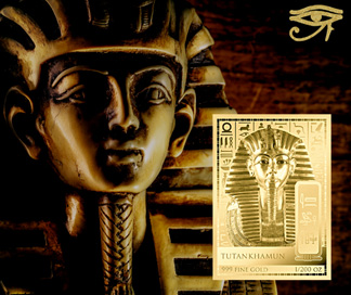 Kolekce mincí z ryzího zlata Vás provede životy egyptských faraonů