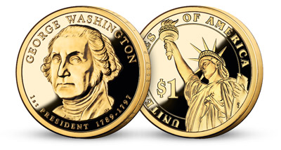 Prezidenstký dolar George Washington Prezidenstký dolar George Washington