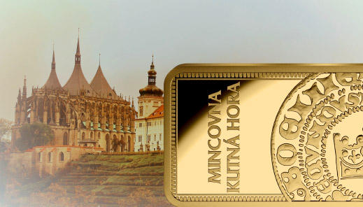 Zlatá mince Mincovna Kutná hora