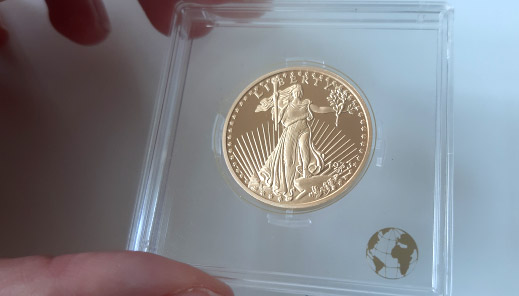 Replika mince Double Eagle 1933