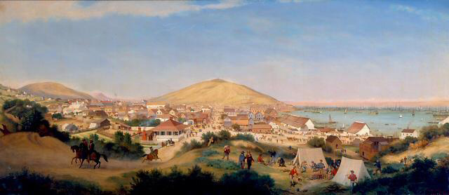 George Henry Burgess - San Francisco v červenci 1849