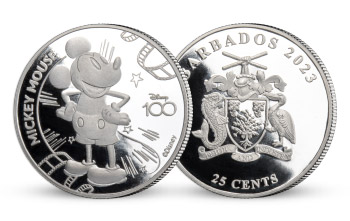 Oficiální mince Mickey Mouse