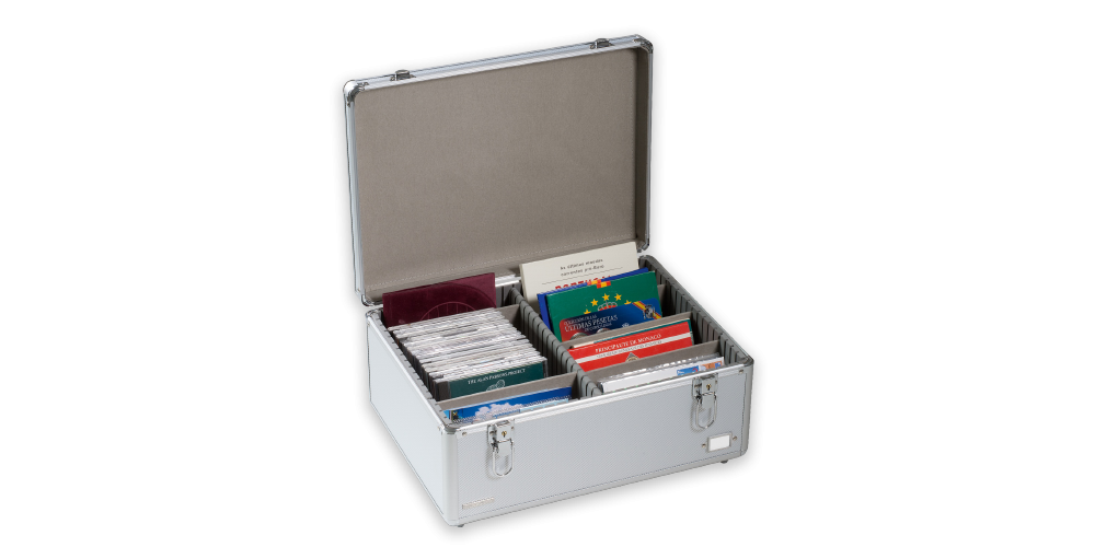 Numismatický kufr CARGO MULTI XL, stříbrný