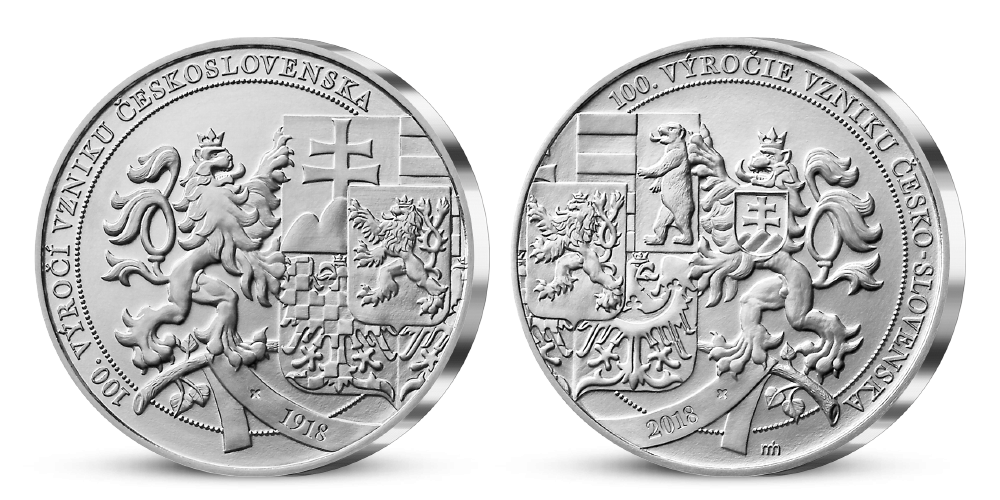 Pamětní medaile k 100. výročí založení Československa