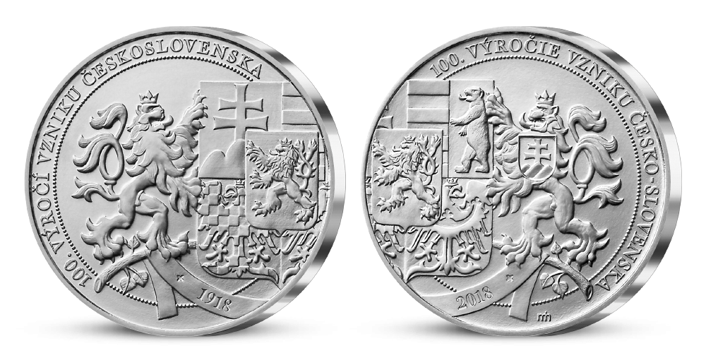 Pamětní medaile k 100. výročí založení Československa Pamětní medaile k 100. výročí založení Československa