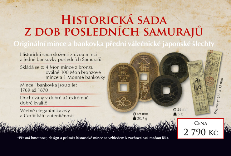 Historická sada z dob posledních samurajů