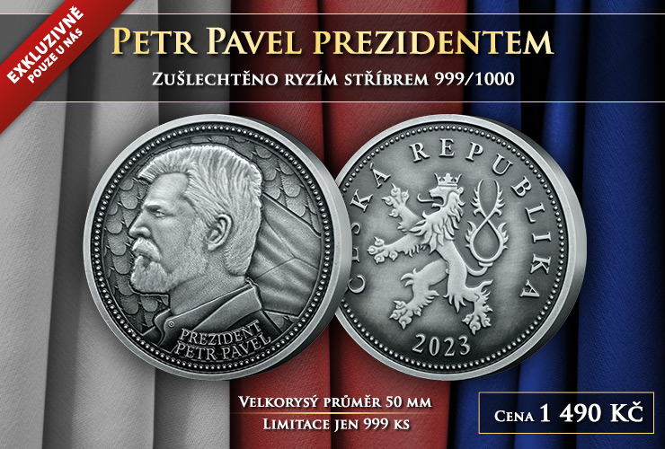 Pamětní medaile prezident Petr Pavel